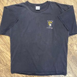 Vintage | Shirts | Vintage Us Army 1st Airborne Screaming Eagles Faded ...